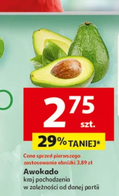 Awokado promocja w Auchan