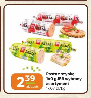 Pasta z szynką JBB promocja w Gama