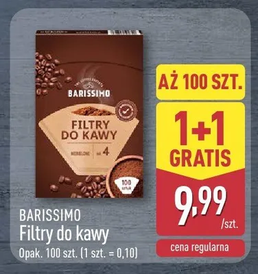 Filtry do kawy promocja w Aldi