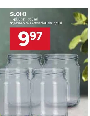 Słoiki 350 ml promocja w Stokrotka