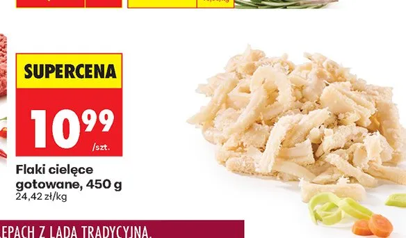 Flaki cielęce gotowane promocja w Biedronka