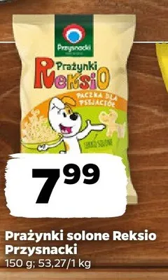 Prażynki solone Reksio Przysnacki promocja w Netto