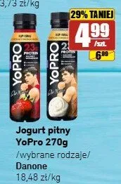 Jogurt pitny Danone YoPro truskawka-malina promocja w API Market