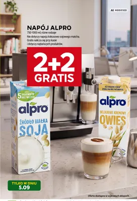 Napój Alpro soja promocja w Stokrotka
