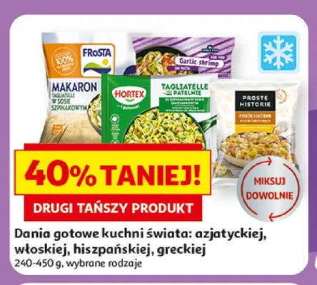 Dania gotowe kuchni świata Frosta Hortex Proste Historie promocja w Auchan