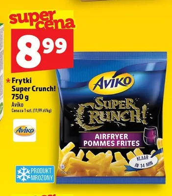 Frytki Super Crunch! Aviko promocja w TOPAZ
