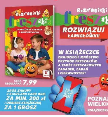 Książeczka Rozrabiaki freszaki promocja w Kaufland