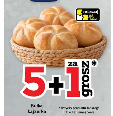 Bułka kajzerka promocja w Gram Market