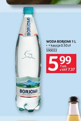 Woda gazowana Borjomi promocja w Selgros