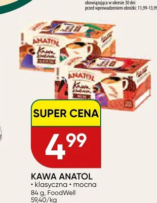 Kawa zbożowa Anatol mocna promocja w Chata Polska