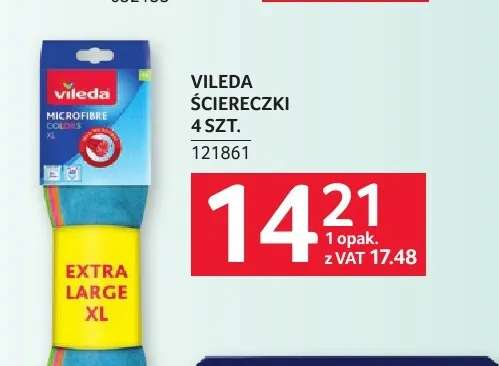 Ściereczki Vileda promocja w Selgros