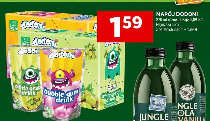 Napój Jungle Cola promocja w Stokrotka