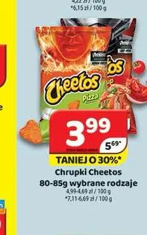 Chrupki Cheetos Pizza promocja w Delfin