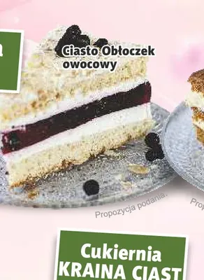 Ciasto Obłoczek owocowy promocja w Prim Market