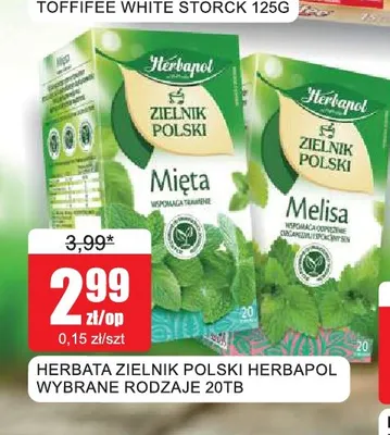 Herbata Zielnik Polski mięta Herbapol promocja w Bingo