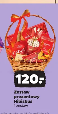 Zestaw prezentowy Hibiskus promocja w Netto
