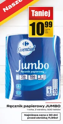 Ręcznik papierowy Jumbo promocja w Supeco