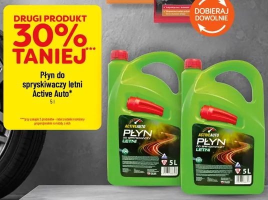 Płyn do spryskiwaczy letni Active Auto promocja w POLOmarket