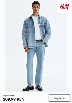Regular Jeans H & M promocja w H&M