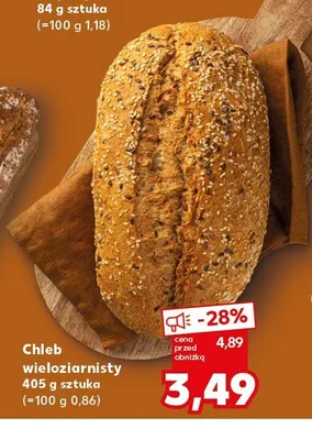 Chleb wieloziarnisty promocja w Kaufland