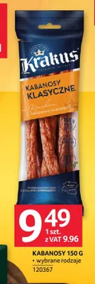 Kabanosy Krakus promocja w Selgros