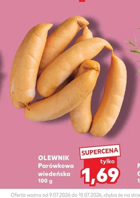 Parówkowa wiedeńska Olewnik promocja w Kaufland