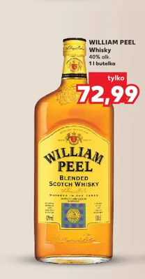 Whisky William Peel promocja w Kaufland