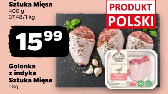 Golonka z indyka Sztuka Mięsa promocja w Netto