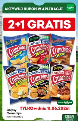 Chipsy Lorenz Crunchips X-Cut Kebab promocja w Żabka