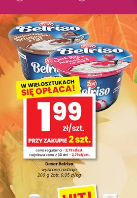 Deser Belriso promocja w emma MARKET