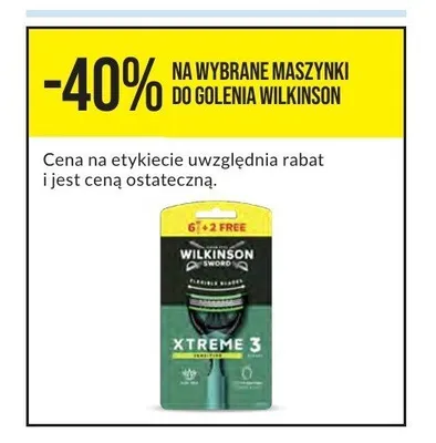 Maszynki do golenia Wilkinson Sword Xtreme 3 8-pak promocja w Makro