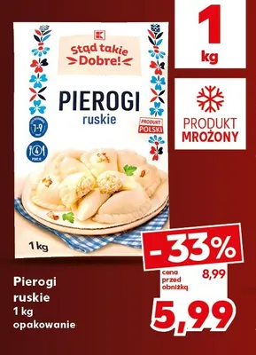 Pierogi ruskie K-Stąd Takie Dobre promocja w Kaufland