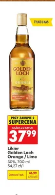 Likier Golden Loch Lime promocja w Biedronka