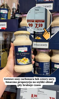 Sos 4 sery Italiamo promocja w Lidl