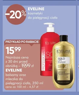 Balsam do pielęgnacji ciała Eveline promocja w Super-Pharm
