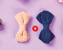 Zestaw 2 spinek kokardek promocja w Biedronka