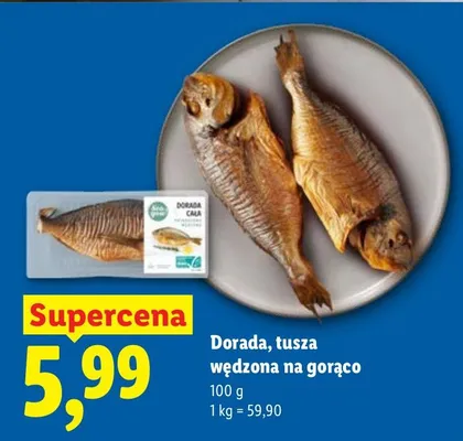 Dorada tusza wędzona na gorąco promocja w Lidl