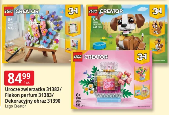 Klocki Lego Creator Flakon perfum 31383 promocja w Leclerc
