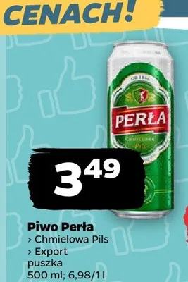 Piwo Perła Chmielowa Pils promocja w Netto