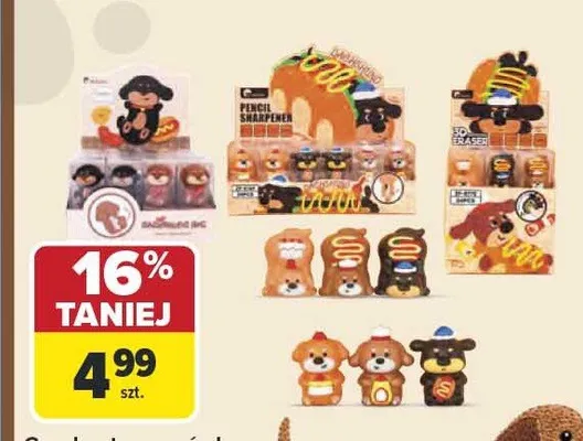 Gumka temperówka Wikam JAMNIK kolekcja DOG promocja w Carrefour
