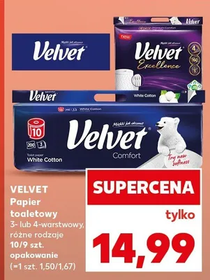 Papier toaletowy 3-lub 4-warstwowy, różne rodzaje 10/2 szt. opakowanie promocja w Kaufland