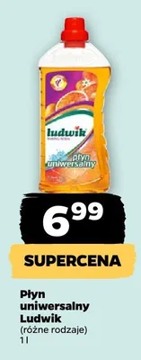 Płyn uniwersalny Ludwik promocja w Netto