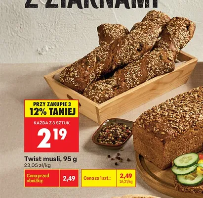 Twist musli promocja w Biedronka