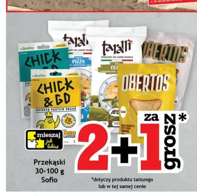 Przekąska Obertos Bruschetta o smaku sera promocja w Gram Market