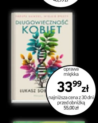 Książka Długowieczność kobiet promocja w Empik