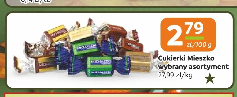 Cukierki Mieszko promocja w Społem Częstochowa