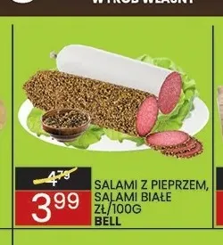 Salami białe Bell promocja w Wafelek