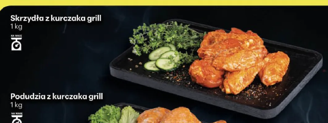 Skrzydła z kurczaka grill promocja w Delikatesy Centrum