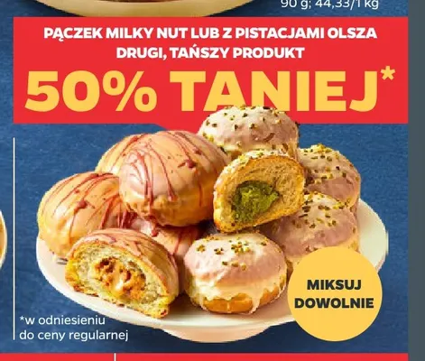 Pączek z pistacjami Olsza promocja w Netto