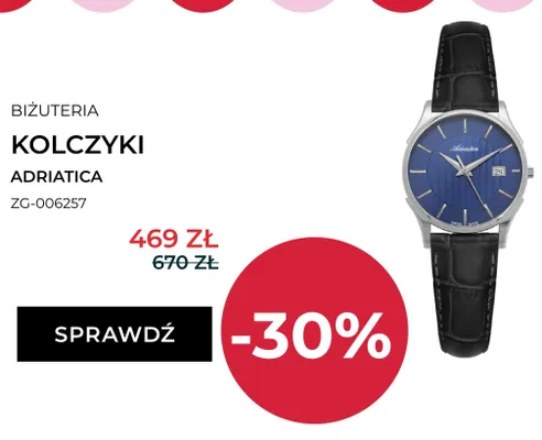 Zegarek Adriatica ZG-006257 promocja w Briju